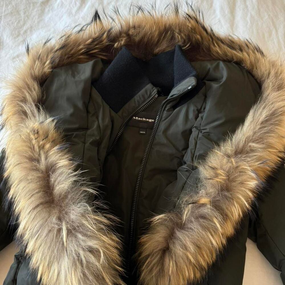 Green mackage puffer jacket - Picture 6 of 6